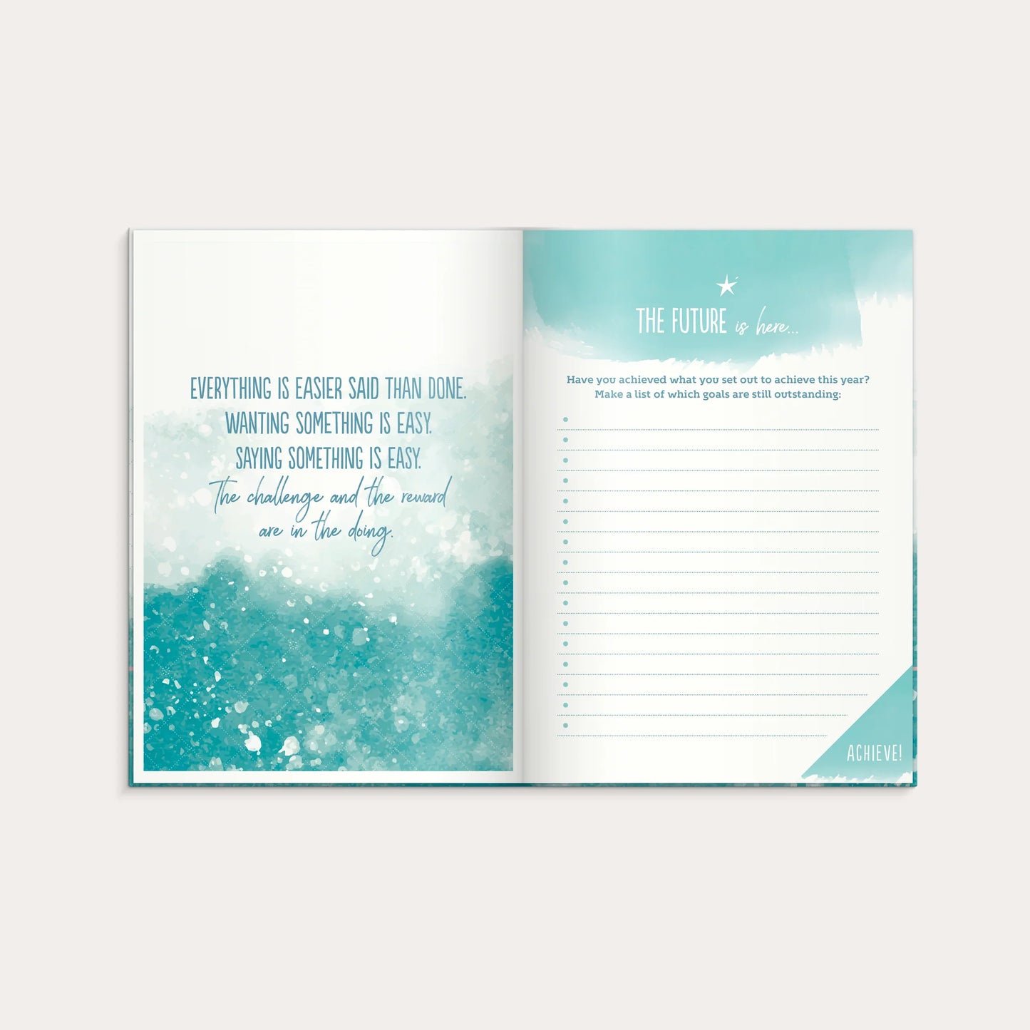 Lusarix This Is My Year Planner – Goal Setting, Personal Growth & Life Organization Journal | Undated Productivity & Reflection Planner