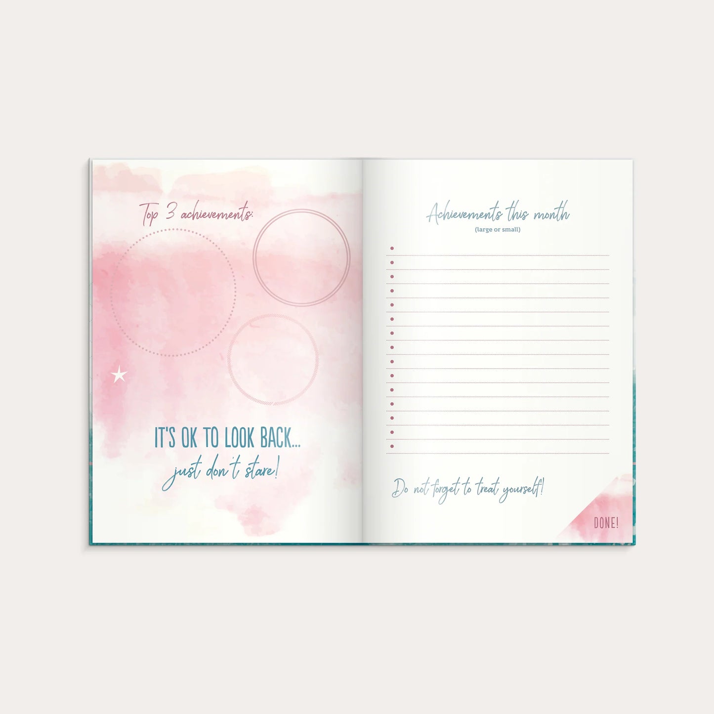 Lusarix This Is My Year Planner – Goal Setting, Personal Growth & Life Organization Journal | Undated Productivity & Reflection Planner