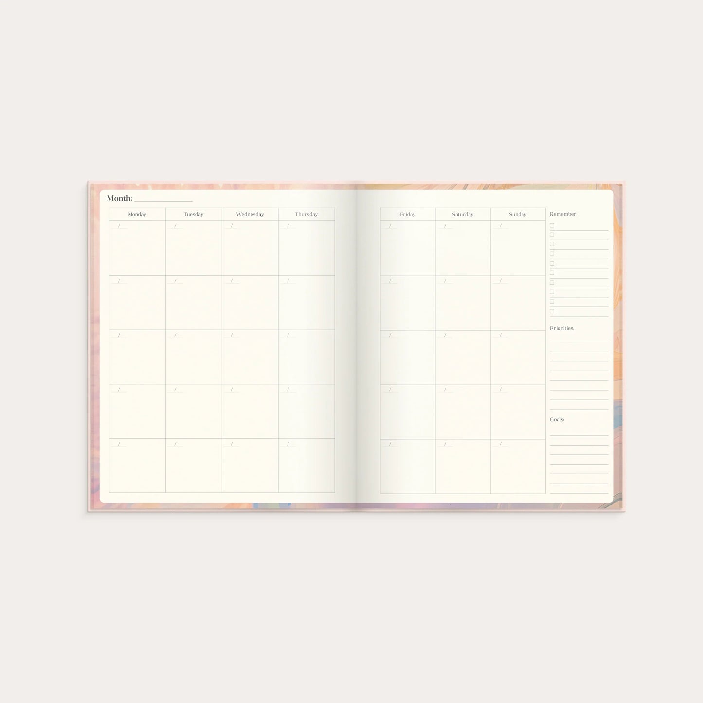Lusarix Dream Life Planner – Personal Growth, Goal Setting & Self-Discovery Journal | Undated Life Planning & Wellness Organizer