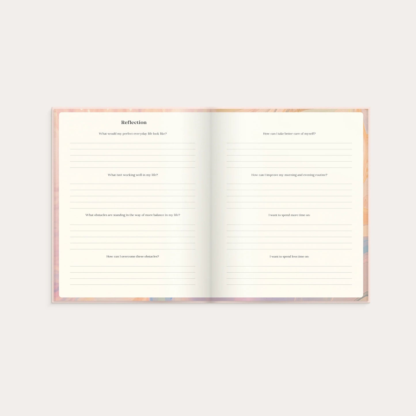 Lusarix Dream Life Planner – Personal Growth, Goal Setting & Self-Discovery Journal | Undated Life Planning & Wellness Organizer