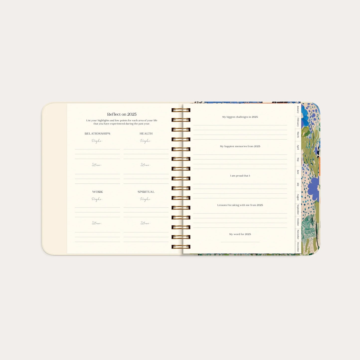Lusarix Life Planner Style 2026 – Personal Development & Goal Achievement Planner | Daily Organization, Reflection & Wellness Journal